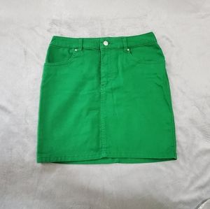 BUY AS IS / FREE W $50 | H&M 6 Green Skirt